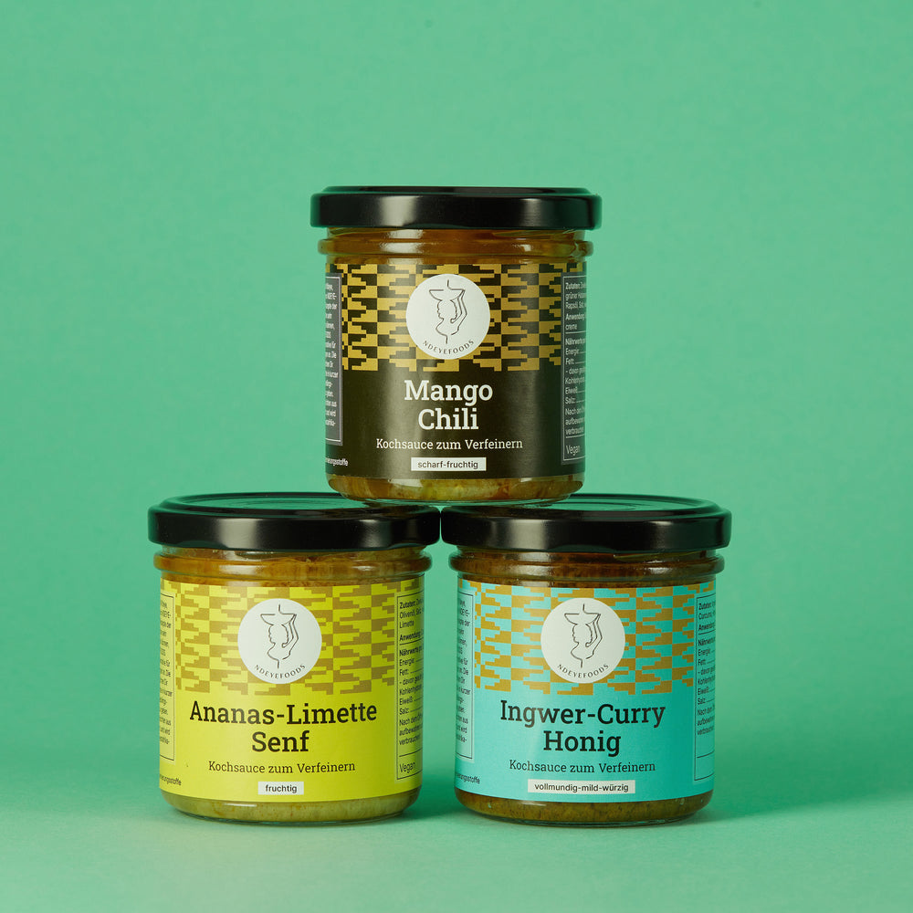 MIX pack de 3 sauces